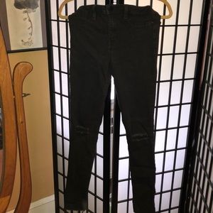 Black High waisted jeans